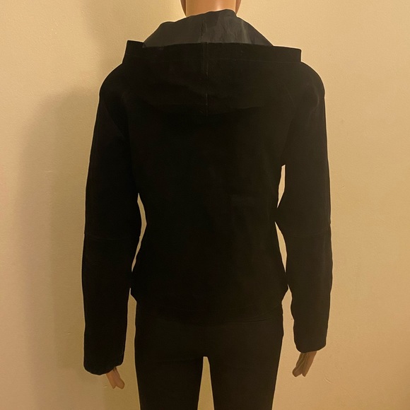 Wilsons The Leather Experts Maxima Hooded Leather Jacket - Picture 4 of 6